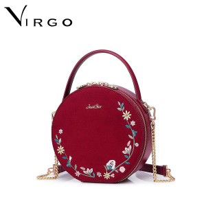 Túi đeo chéo nữ hình tròn Just Star Virgo VG630