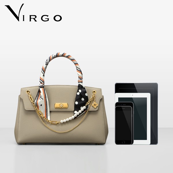 Túi xách nữ thiết kế Nucelle Virgo VG687 (Da Bò 100%)